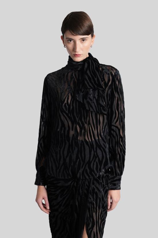 25FW 이자벨마랑 긴팔 티셔츠 430283 HT0740FC C4J24I Black