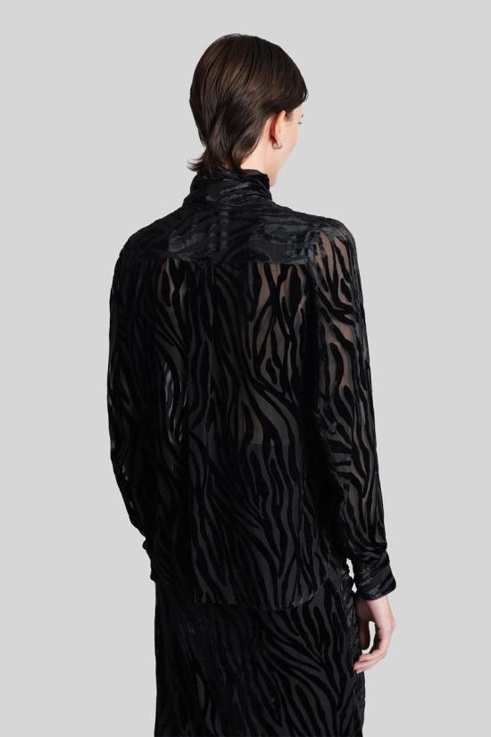 25FW 이자벨마랑 긴팔 티셔츠 430283 HT0740FC C4J24I Black - ISABEL MARANT