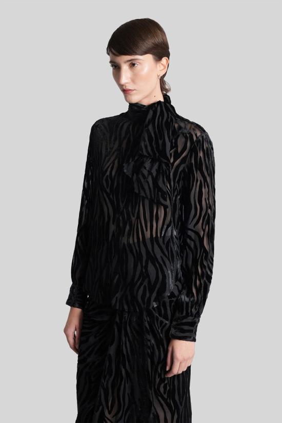 25FW 이자벨마랑 긴팔 티셔츠 430283 HT0740FC C4J24I Black - ISABEL MARANT