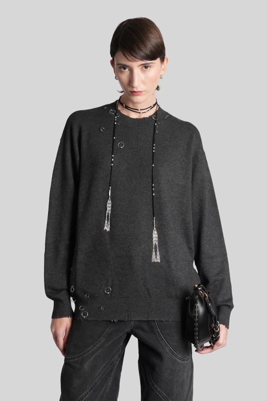 25FW 이자벨마랑 스웨터 430280 PU0800FA C4L07I GREY