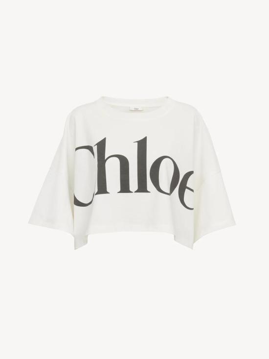 26SS 끌로에 반팔 티셔츠 CH24AJH09183101 White