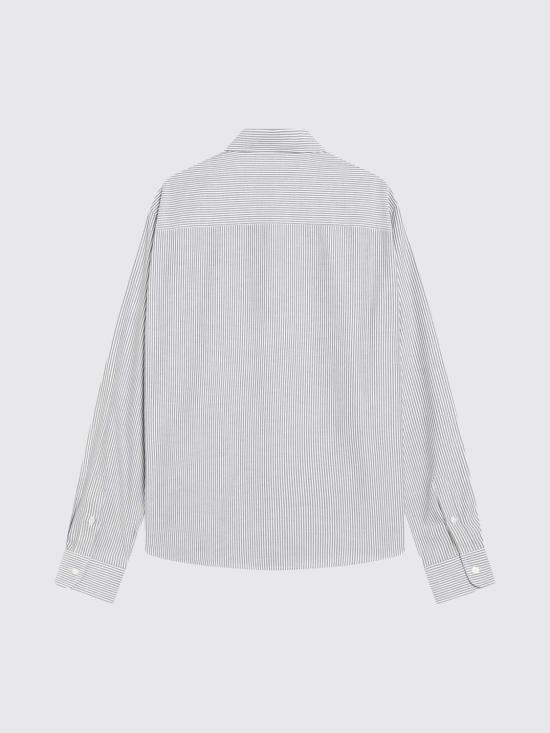 25FW 아미 ADC버튼 다운 셔츠 BFUSH063UCO0087 039 Black - AMI