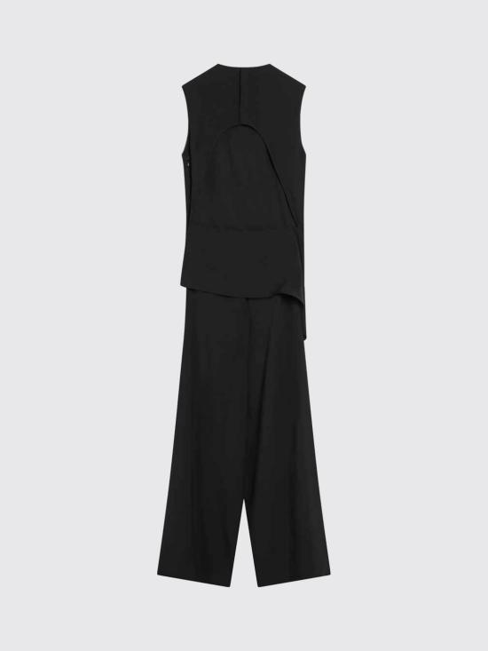 25FW 알라이아 점프수트 AA9U0023W071B 995 Black - ALAIA