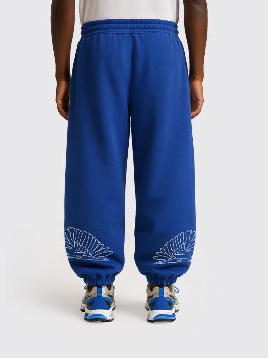 25FW 컨트리 오브 밀란 트레이닝/조거 팬츠 F5CAMAFP004 061 Gnawed Blue - COUNTY OF MILAN