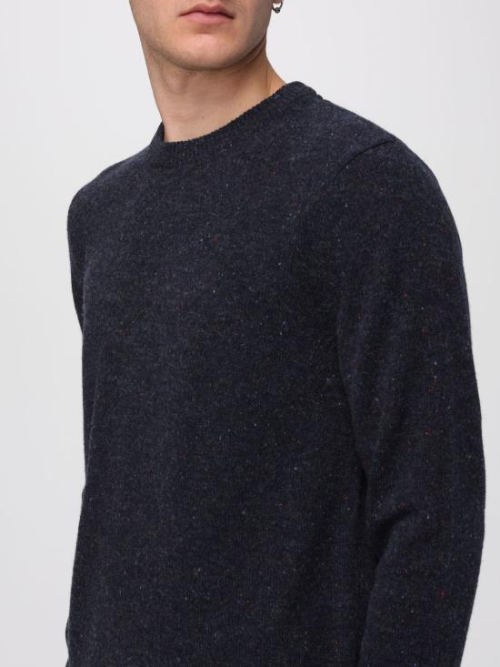 25FW 바버 스웨터 MKN1575 NY91 Blue - BARBOUR