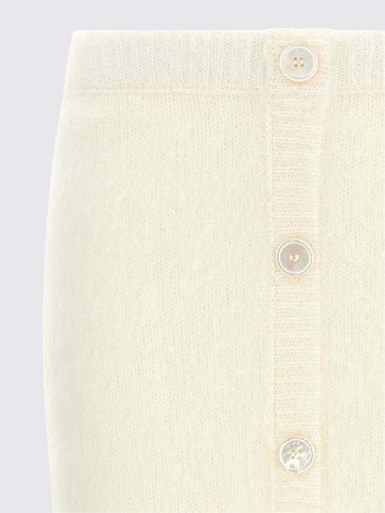 25FW 알레산드라리치 롱 스커트 FABX4187K4603 9001 White - ALESSANDRA RICH