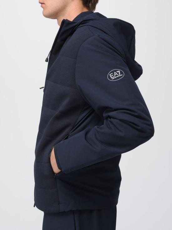 25FW 엠포리오 아르마니 숏패딩 7M000837AF13555 UB102 Blue - EMPORIO ARMANI