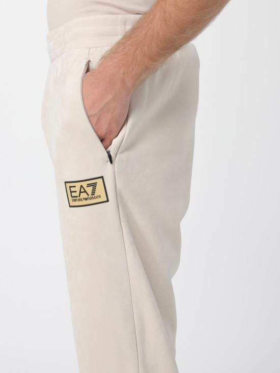 25FW 엠포리오 아르마니 트레이닝/조거 팬츠 7M000676AF16718 U1086 Beige - EMPORIO ARMANI
