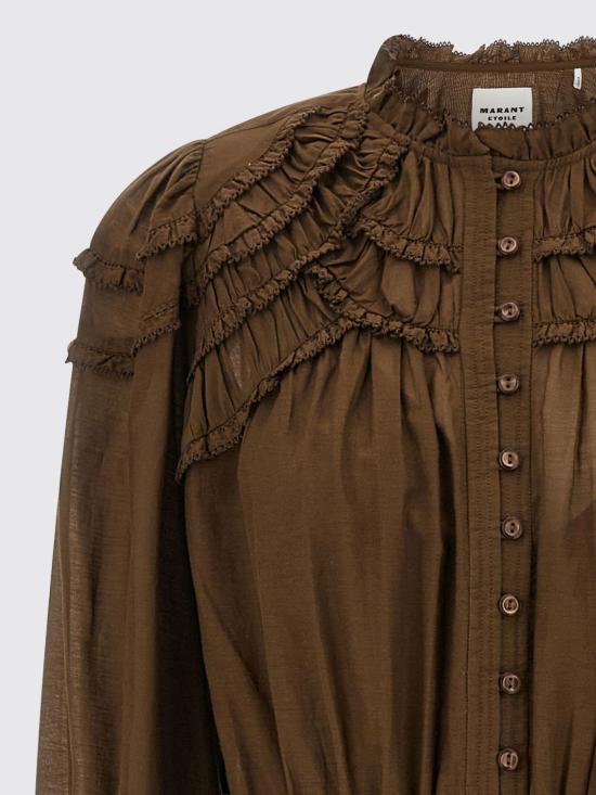 25FW 이자벨마랑에뚜왈 롱 원피스 RO0832FBB3J04E 67DK Green - ISABEL MARANT ETOILE