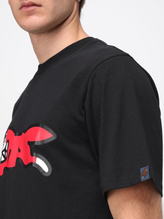 25FW 아이스크림 반팔 티셔츠 IC23449 Black - ICECREAM