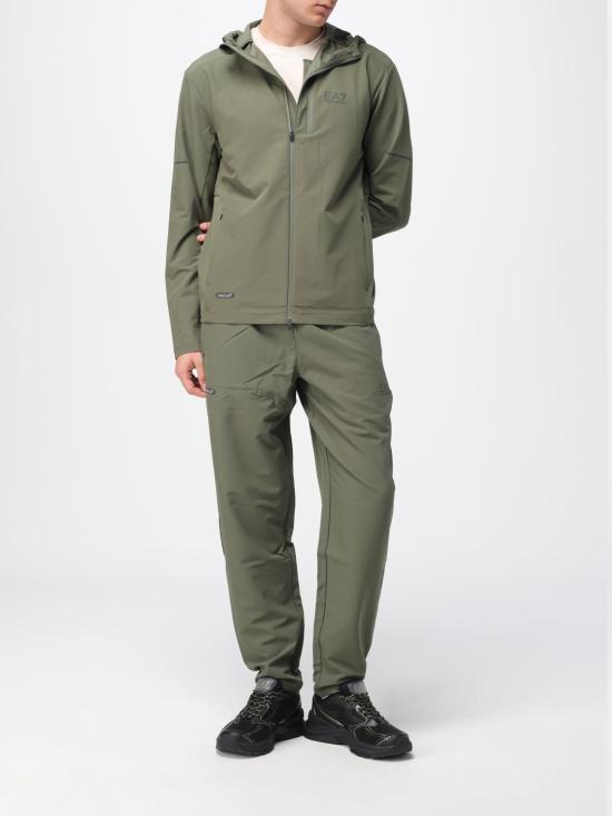 25FW 엠포리오 아르마니 트레이닝/조거 팬츠 7M000641AF16826 U8100 Green - EMPORIO ARMANI