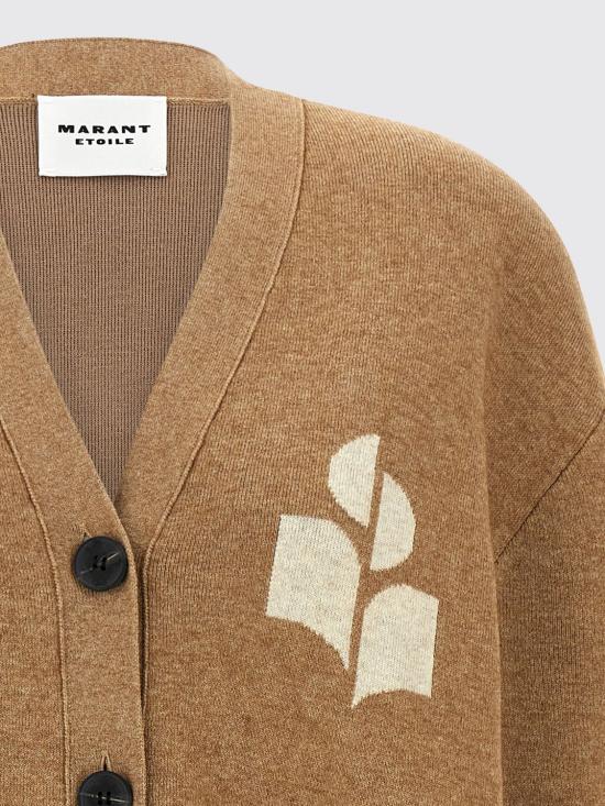 25FW 이자벨마랑에뚜왈 가디건 CA0097FAA1X05E 50CM Beige - ISABEL MARANT ETOILE