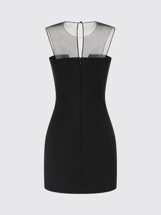 25FW 넨시 도자카 롱 원피스 NDDR2641000100 Black - NENSI DOJAKA