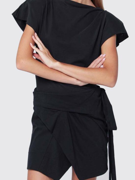 25FW 이자벨마랑 반팔 티셔츠 ATS0097FAA1N41I 01BK Black - ISABEL MARANT