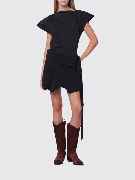 25FW 이자벨마랑 반팔 티셔츠 ATS0097FAA1N41I 01BK Black - ISABEL MARANT