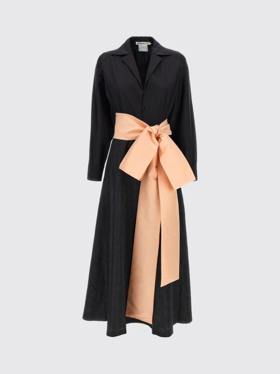 25FW 베르나데트 롱 원피스 HS25RTWDRESSCLAR F55 Black