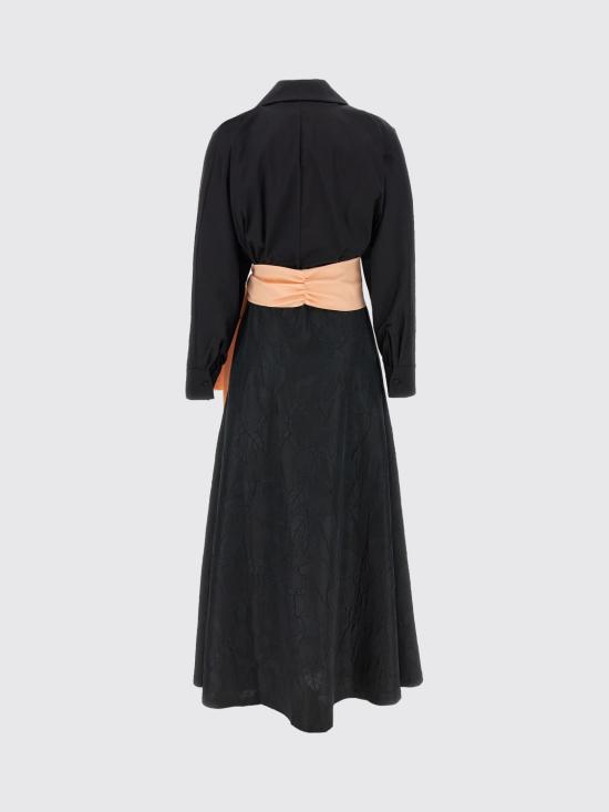 25FW 베르나데트 롱 원피스 HS25RTWDRESSCLAR F55 Black - BERNADETTE