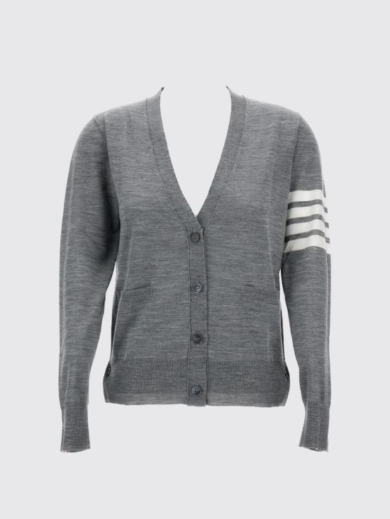 25FW 톰브라운 가디건 FKC334AY1014 055 Charcoal - THOM BROWNE