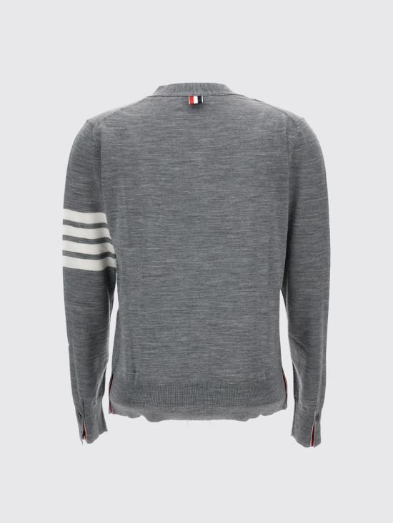 25FW 톰브라운 가디건 FKC334AY1014 055 Charcoal - THOM BROWNE