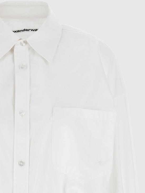 25FW 알렉산더 왕 롱 원피스 1WC3256791 964A White - ALEXANDER WANG