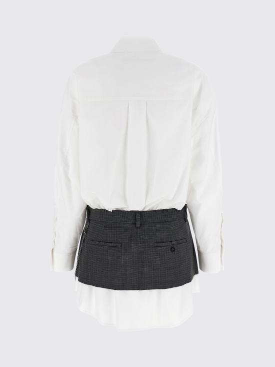 25FW 알렉산더 왕 롱 원피스 1WC3256791 964A White - ALEXANDER WANG