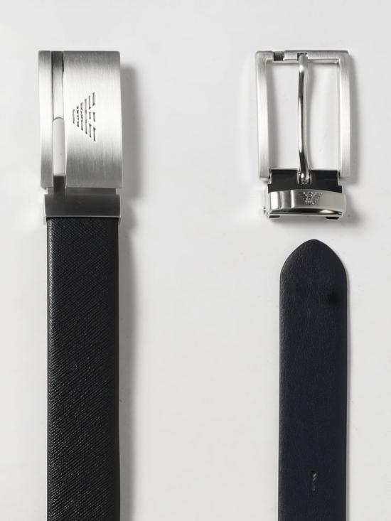 25FW 엠포리오 아르마니 가죽 벨트 Y4S498YLP4E 81519 Black - EMPORIO ARMANI