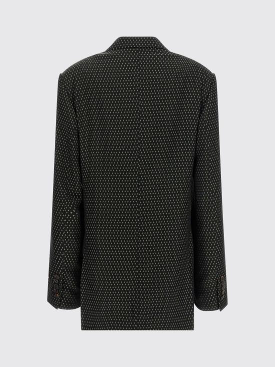 25FW 드리스 반 노튼 자켓 2520104322350 900 Black - DRIES VAN NOTEN