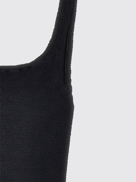 25FW 훈자 지 원피스 수영복 SQUARENECKSWIM Black - HUNZA G