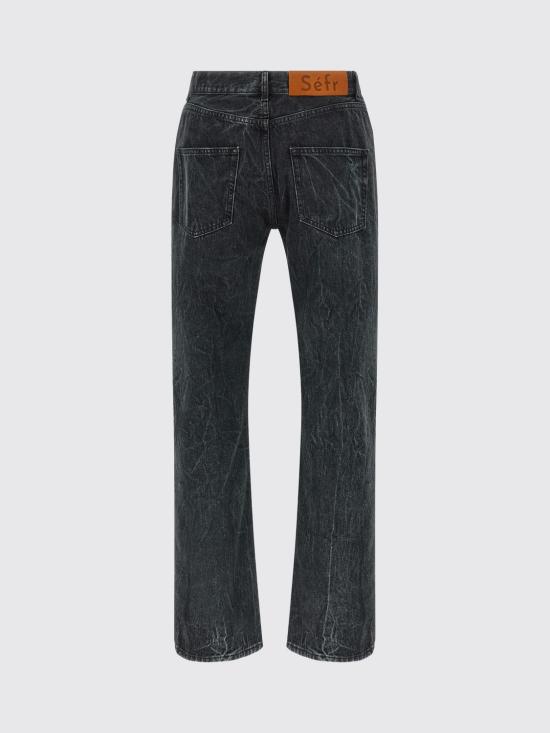 25FW 세퍼 데님 팬츠 MFW24CLASSICCUT BLACKMARBLE Black 1 - SEFR