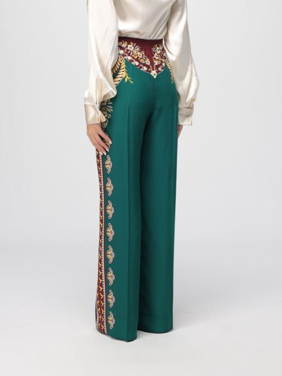 25FW 에트로 팔라초 팬츠 WREA0014AKD20 X0897 Green - ETRO