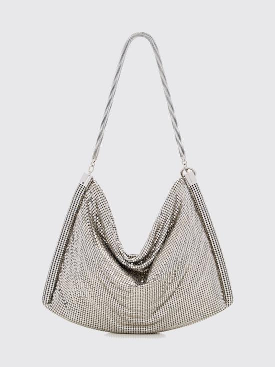25FW 파코라반 숄더백 23HSS0372MET500 P040 Silver - PACO RABANNE
