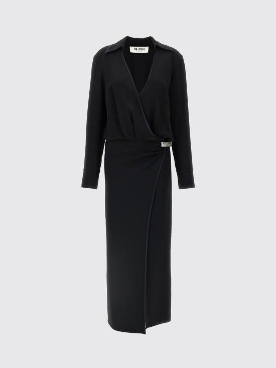25FW 디 아티코 롱 원피스 251WCW00242VVV088AA 100 Black