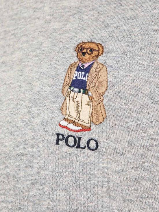 25FW 폴로 랄프로렌 긴팔 티셔츠 710971780 001 Grey - POLO RALPH LAUREN