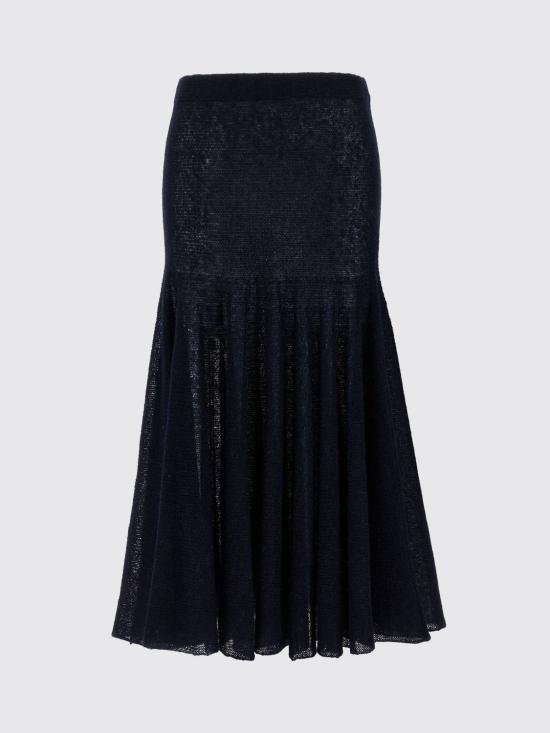 25FW 마그다뷰트림 스커트 288725 NAVY Blue