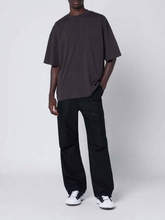 25FW 다크파크 반팔 티셔츠 MJE09JER01 0080 Brown - DARKPARK