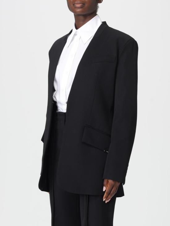 25FW 디 아티코 자켓 251WCG00087WWW065AA 100 Black - THE ATTICO