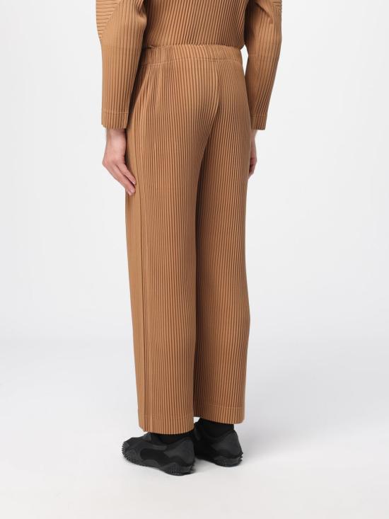 25FW 옴므 플리세 이세이 미야케 스트레이트 팬츠 HP58JF104 45 Brown - HOMME PLISSE' ISSEY MIYAKE