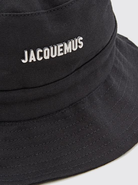25FW 자크뮈스 버킷햇 ACU00001AE00014 990 Black - JACQUEMUS
