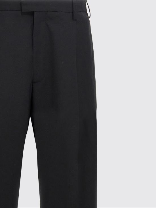 25FW 마르니 스트레이트 팬츠 PUMU0236A1UTP771 00N99 Black - MARNI