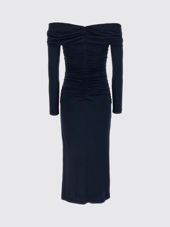 25FW 캐롤리나 헤레라 롱 원피스 P2515N501JRS 493 Blue - CAROLINA HERRERA