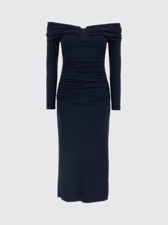 25FW 캐롤리나 헤레라 롱 원피스 P2515N501JRS 493 Blue