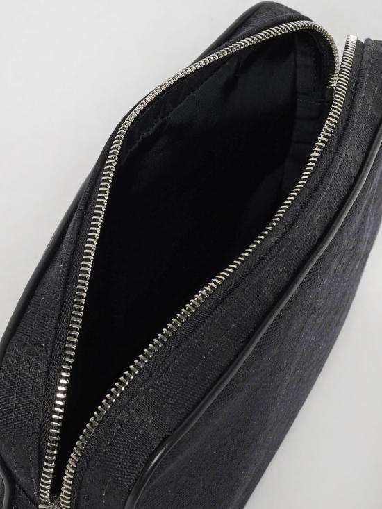 25FW 구찌 캔버스 스몰 크로스바디 백 834802FAEPS 1060 Black - GUCCI