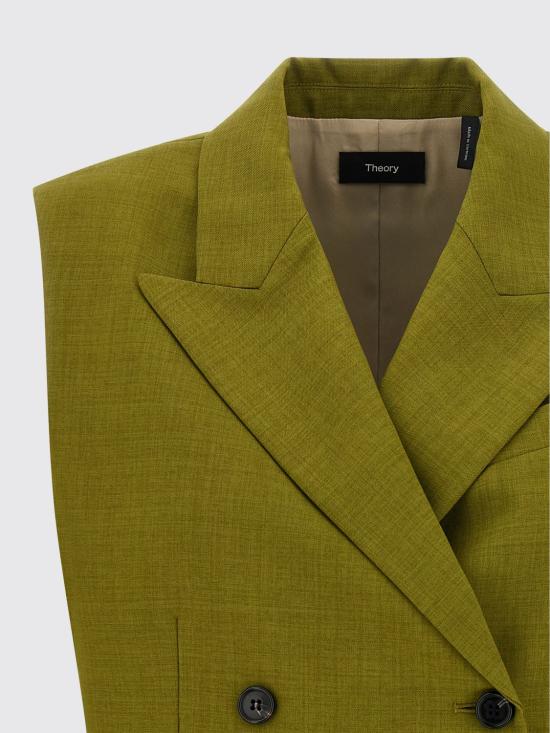 25FW 띠어리 베스트 P0605101 U86 Green - THEORY