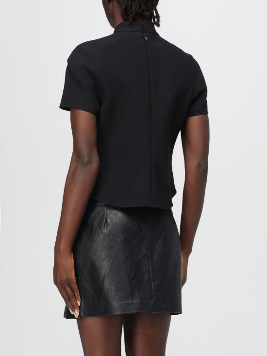 25FW 쿠레쥬 반팔 티셔츠 325CTO427WO0143 9999 Black - COURREGES