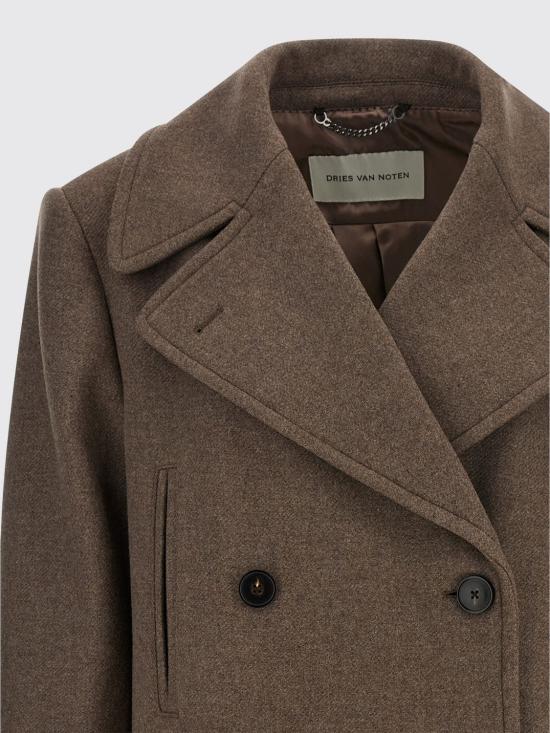 25FW 드리스 반 노튼 코트 2520105402216 811 Grey - DRIES VAN NOTEN