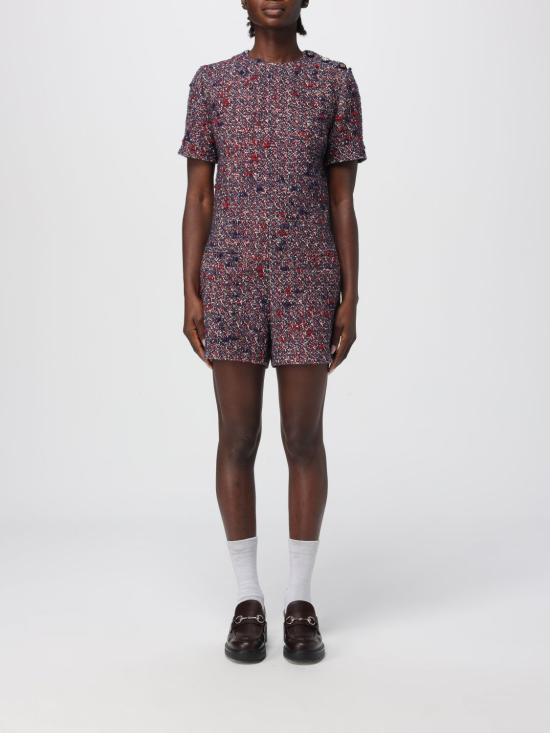 25FW 구찌 트위드 점프수트 837155ZATNT 4956 Blue