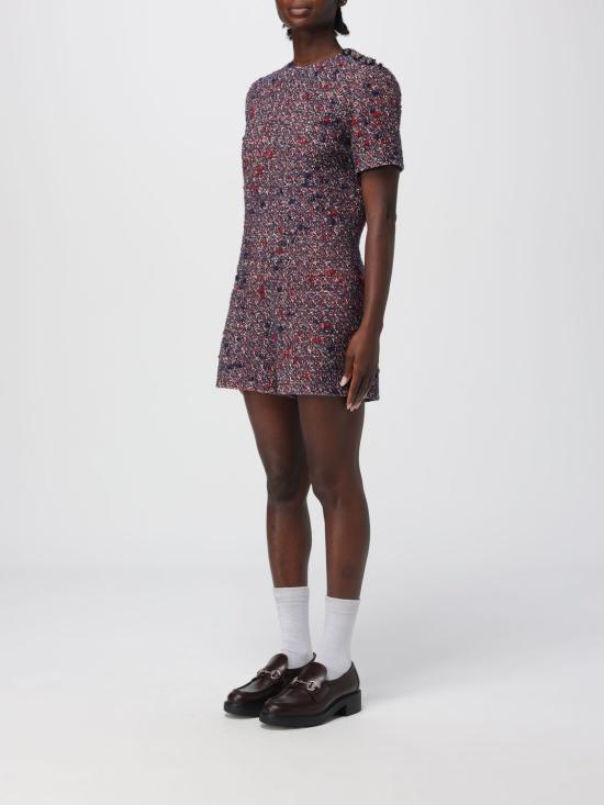 25FW 구찌 트위드 점프수트 837155ZATNT 4956 Blue - GUCCI