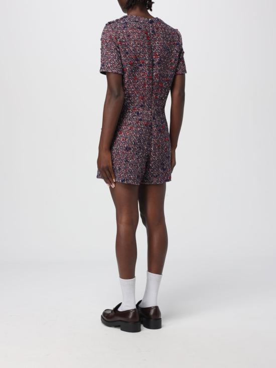 25FW 구찌 트위드 점프수트 837155ZATNT 4956 Blue - GUCCI