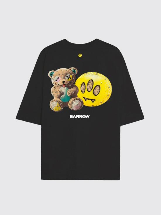 25FW 바로우 반팔 티셔츠 F5BWUATH086 110 Black - BARROW