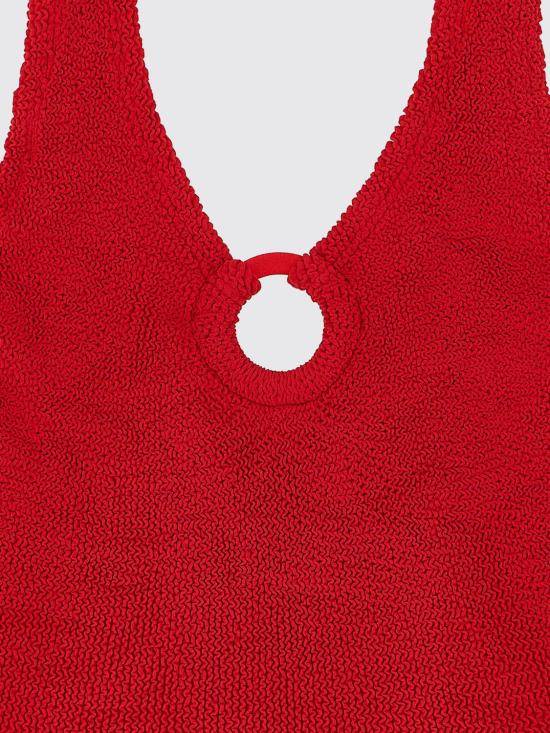 25FW 훈자 지 원피스 수영복 CELINESWIM Red - HUNZA G